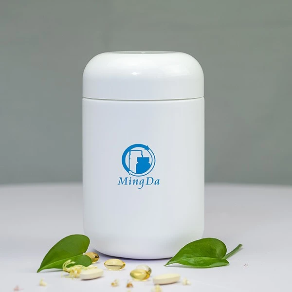Plastic Bottle Shaped Like A Capsule